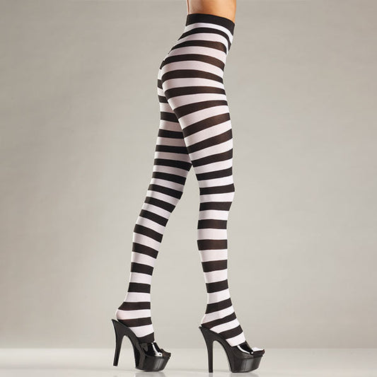 Medias De Rayas - Pantys mujer - Lenceria femenina