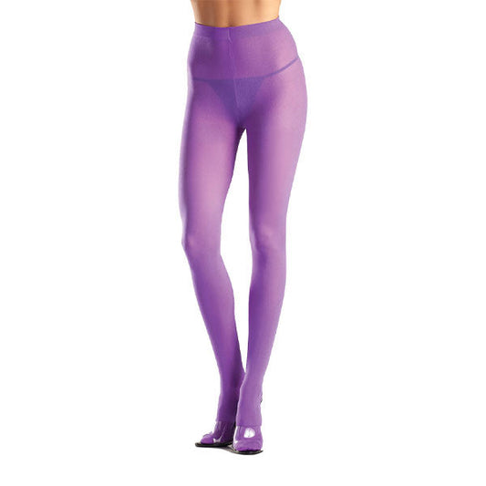 Medias Opacas Púrpura - Pantis para mujer - lenceria femenina