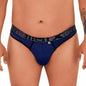 Microfiber Thongs Dark Blue Plus - tanga hombre - ropa interior masculina - calzoncillo