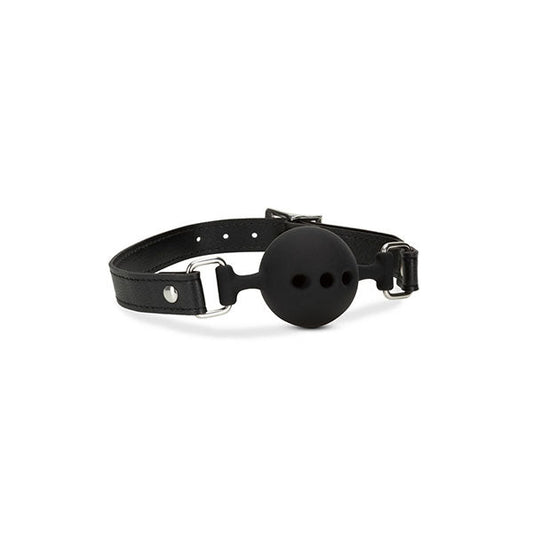 Mordaza Ball Gag Transpirable - Noir - BDSM - fetiche - sumusion - juguetes sexuales - bondage - envios discretos
