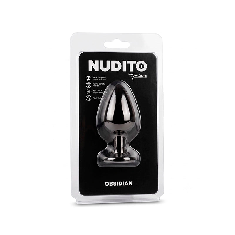Plug Metalico Obsidian - sex-shop - sex shop - dominame.cl 