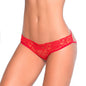Panty Jaula Rojo - Lenceria de encaje sexy- ropa interior sensual 