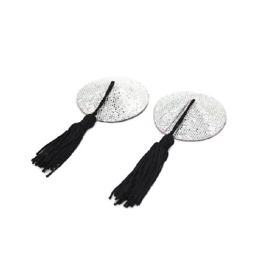 Pezoneras con borlas - tapa peones - cubre pezones - cubierta de pezones - sexshop chile - fetiches -  envios discretos a todo chile
