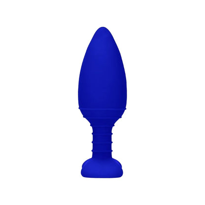 Plug Anal - Efecto Vibrante y Calor - Ouch - ELE015BLU - Sexshop Dominame