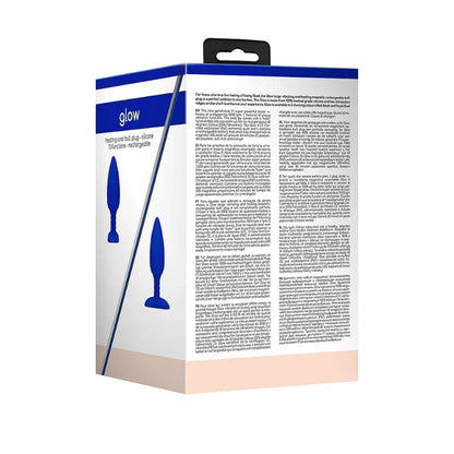 Plug Anal - Efecto Vibrante y Calor - Ouch - ELE015BLU - Sexshop Dominame