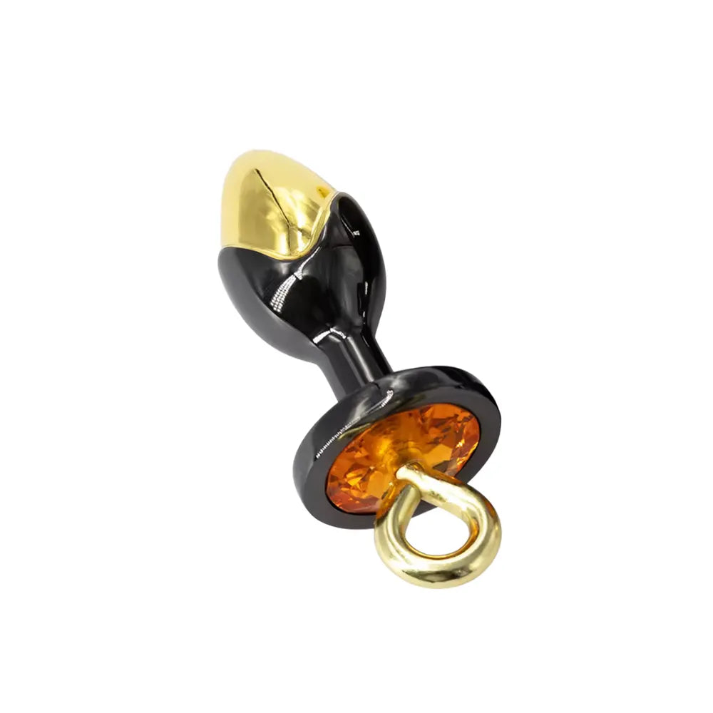 Plug Anal Golden Dragon - dominame - plug anal - plug juguete sexual - dilatador anal - plug sex - Sex shop Dominame.cl