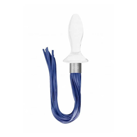 Plug Anal y Fusta Chrystalino de Ouch - Dilatador anal  de vidrio - bondage - Sexshop Dominamecl