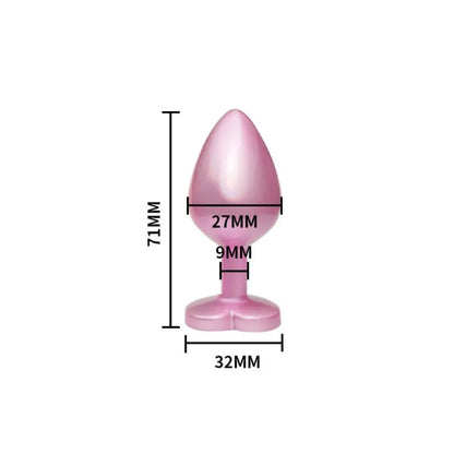Plug Metalico Pink Fantasy - Small