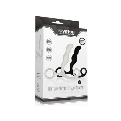 Plug - Prostatico - Silicona - Lovetoy -Estimulador - deprostata - LV2613BK -Sexshop - dominame