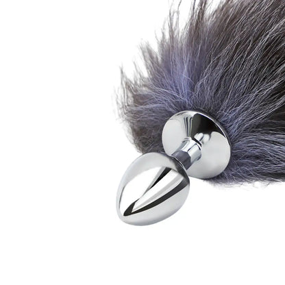 Plug anal cola de zorro - plug anal - dominame - Sexshop online y Tiendas Eróticas en Chile