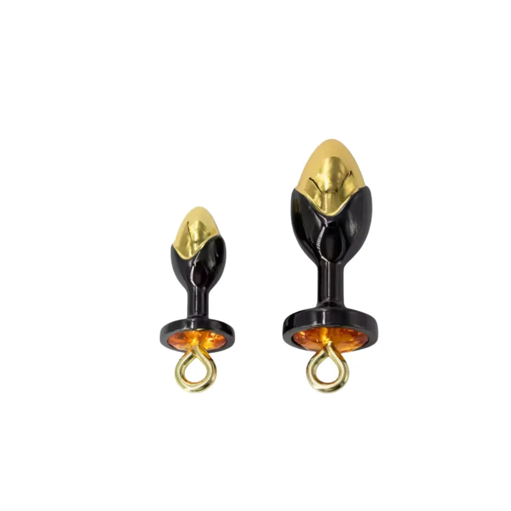 Plug Anal Golden Dragon - dominame - plug anal - plug juguete sexual - dilatador anal - plug sex - Sex shop Dominame.cl