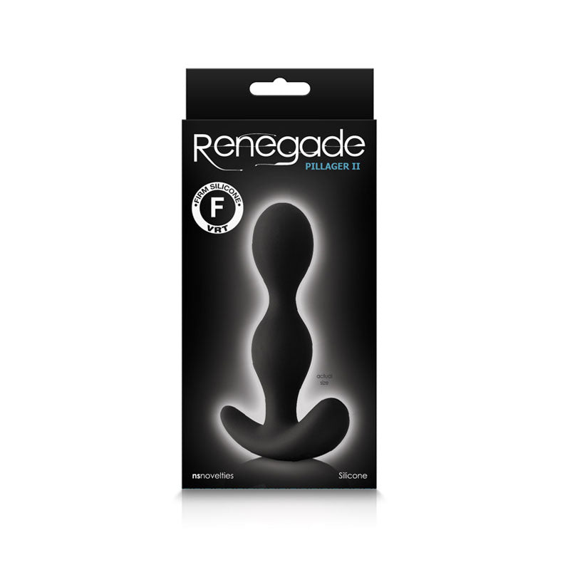 Plug Anal Renegade Pillager II Black - plug anal - dilatador anal - juguetes anales - plug dilatador - tienda erotica - sex shop santiago