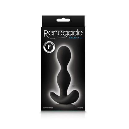 Plug Anal Renegade Pillager II Black - plug anal - dilatador anal - juguetes anales - plug dilatador - tienda erotica - sex shop santiago