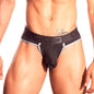 Plus Black Brief Jockstrap - suspensorio - lenceria masculina - ropa interior de hombre