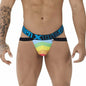 Pride Jockstrap Black Blue - suspensorio - lenceria masculina - ropa interior hombre - calzoncillo