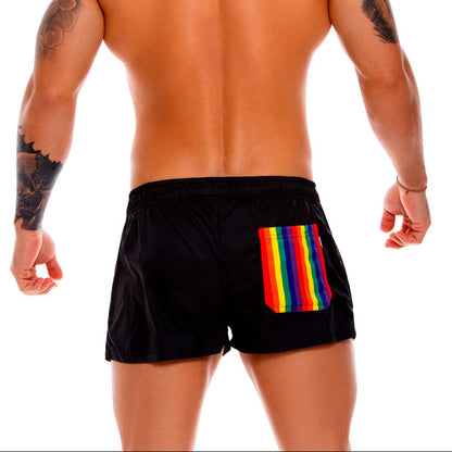 Pride Mini Short Black - Traje de Baño - Jor Underwear - Bañador
