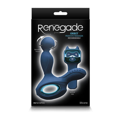 Prostatico Órbita Azul - juguete protatico - vibrador anal - con control - vibrador con control - vibrador recargable - sex shop Chile - envios discretos
