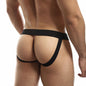 Proud Jock - Black - suspensorio masculino - calzoncillo - lencria sexy hombre - ropa intima masculina
