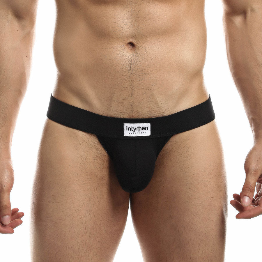 Proud Jock - Black - suspensorio masculino - calzoncillo - lencria sexy hombre - ropa intima masculina