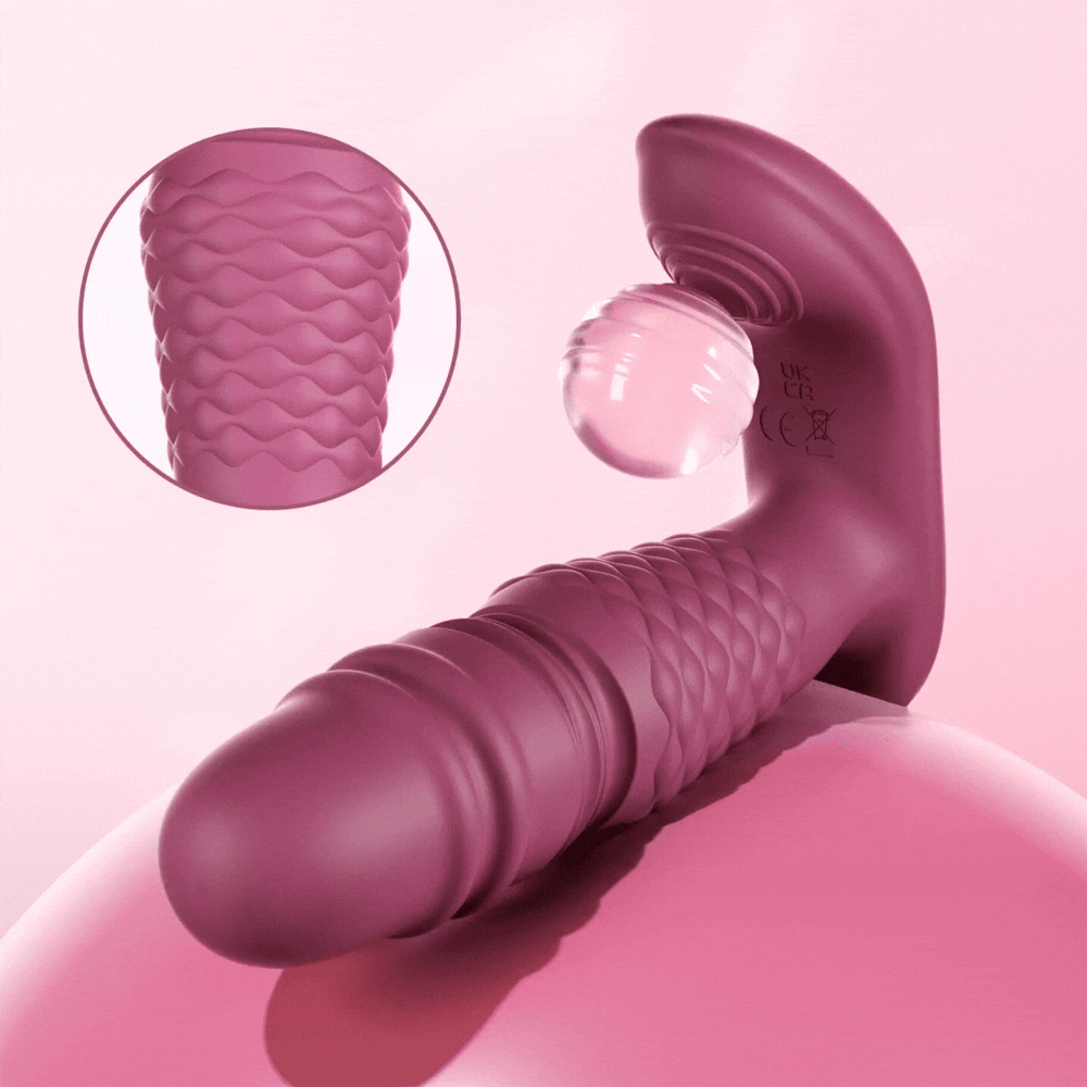 Ryder vibrador dual con movimiento de Honey play box - Vibrador con App - Vibrador con movimiento - Juguetes sexuales