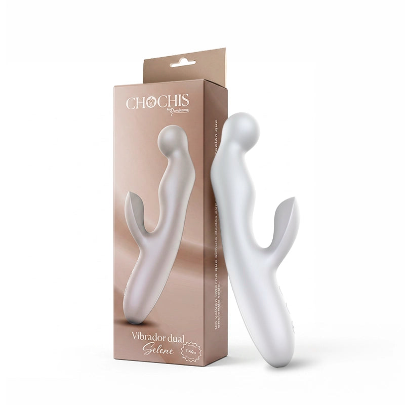 Vibrador dual Selene con App - Dominame.cl Sex Shop 