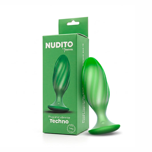 Plug Anal Vibrante Techno - dominame.cl - sex shop 