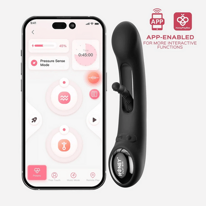 Tempo Vibrador con Kinky Finger de Honey Play Box - Vibrador con App - Vibrador Punto G - vibrador a distancia - Sexshop