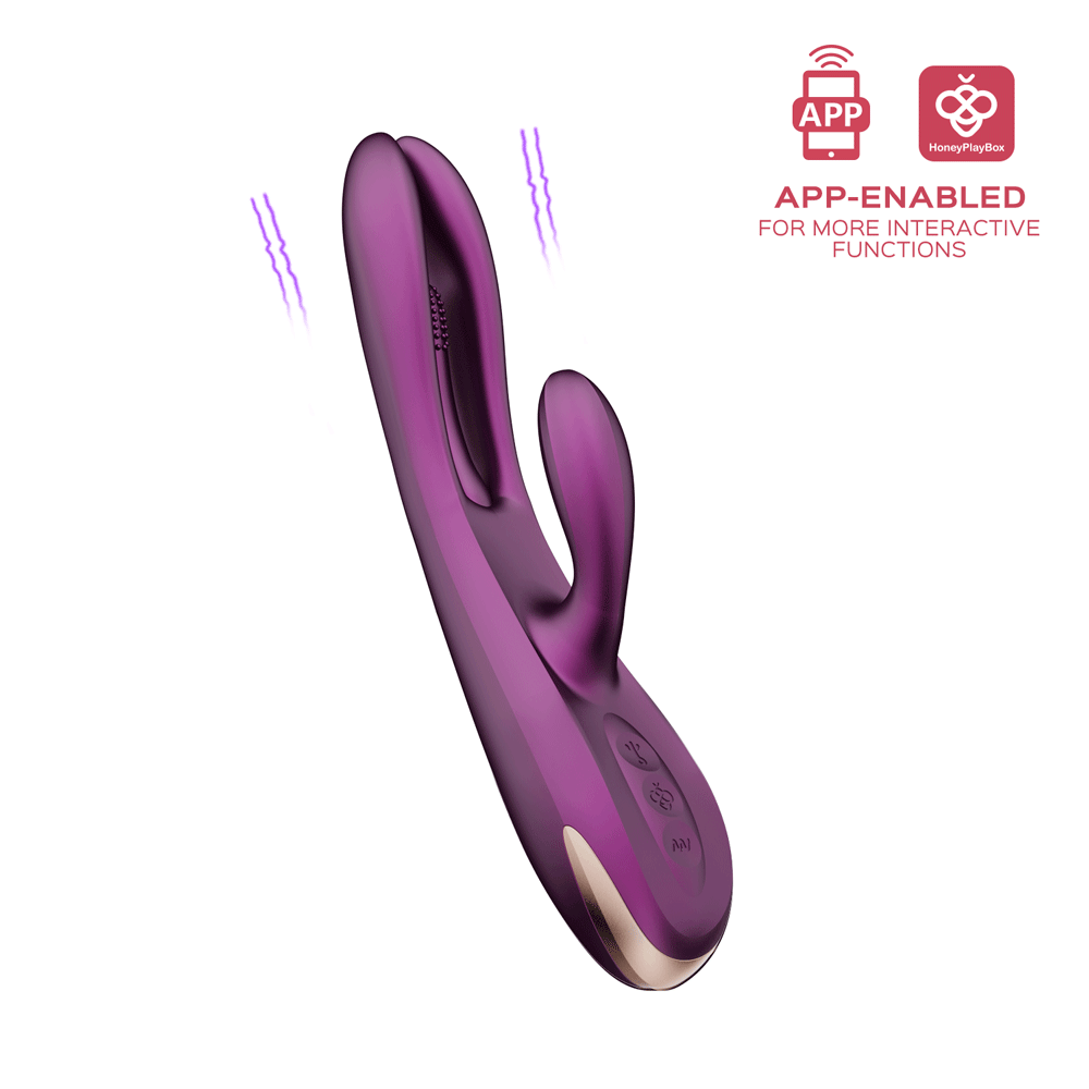 Terri vibrador triple con Kinky Finger de Honey Play Box - Vibrador femenino - vibrador con app - online sex shop