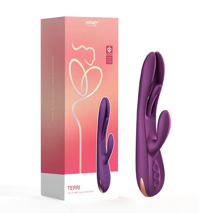 Terri vibrador triple con Kinky Finger de Honey Play Box - Vibrador femenino - vibrador con app - online sex shop