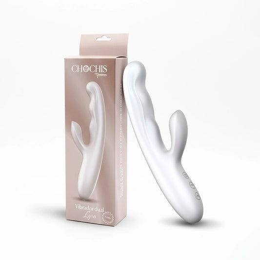 Vibrador dual Lyra - Sex Shop Dominame.cl 