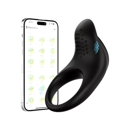 Anillo vibrante dolphin - anillo dominame - anillo para la erección - potencia la erección - mejora el orgasmo - anillo para parejas - anillo sexual - cockring - anillo de silicona - recargable - anillo para el clitoris - anillo con textura - sexshop - dominame - placer - orgasmo - santiago - chile 