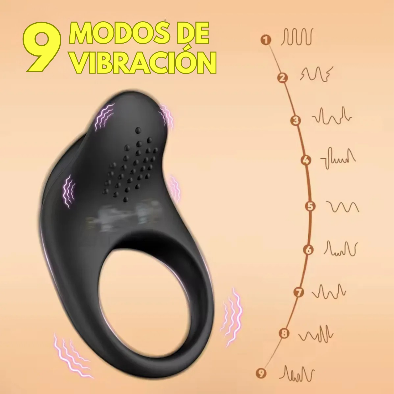Anillo vibrante dolphin - anillo dominame - anillo para la erección - potencia la erección - mejora el orgasmo - anillo para parejas - anillo sexual - cockring - anillo de silicona - recargable - anillo para el clitoris - anillo con textura - sexshop - dominame - placer - orgasmo - santiago - chile 