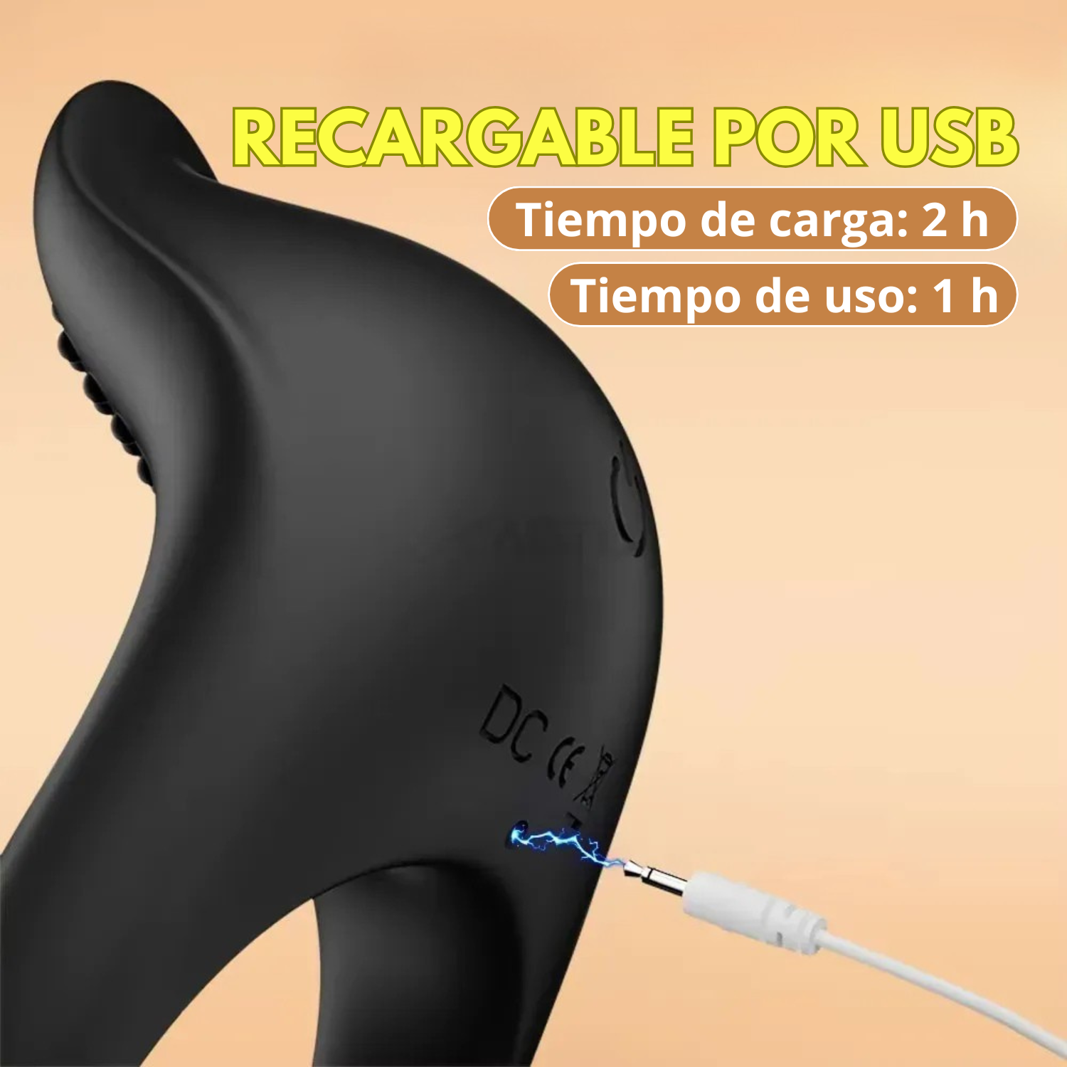 Anillo vibrante dolphin - anillo dominame - anillo para la erección - potencia la erección - mejora el orgasmo - anillo para parejas - anillo sexual - cockring - anillo de silicona - recargable - anillo para el clitoris - anillo con textura - sexshop - dominame - placer - orgasmo - santiago - chile 