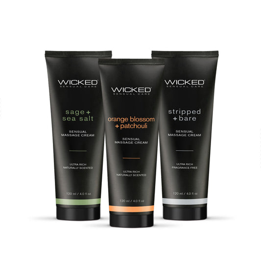 crema de masaje sensual - wicked - aceites corporales - aceites para masajes eroticos - aceites sexuales - aceites afrodisiacos - aceites cremas masaje - sexshop chile