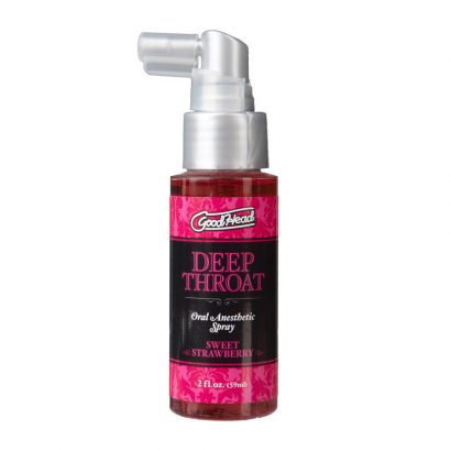 Spray de Garganta Profunda Fresa Dulce - Sexshop - Doc Johnson - Tienda adultos sex shop juguetes para parejas. Tu juguete sexual en la puerta de tu casa de forma rápida y con la mayor discreción. Despachos rápidos.