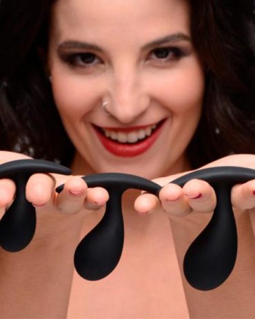 Juguetes eroticos - Set De Entrenamiento Anal Gotitas Oscuras - Plugs Anales - Juguetes para adultos - La mejor y más variada selección de juguetes sexuales del mercado - Dominame