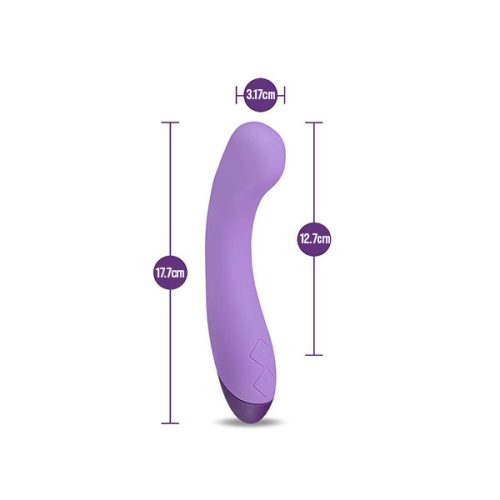 vibrador wellnes punto g purpura sexshop juguetes sexuales