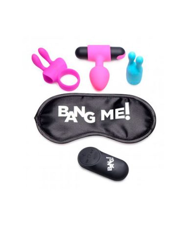 kit de regalo bang vibrador plug anillo bala bang! juguetes seuales sweetshopchile.cl